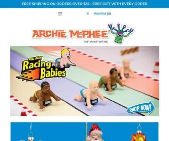 MCphee.com(Funny Gifts) Screenshot