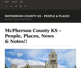 MCpherson-County-KS.com(McPherson County KS) Screenshot