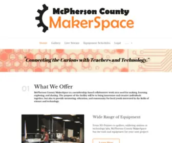 MCphersoncountymakerspace.org(MCphersoncountymakerspace) Screenshot