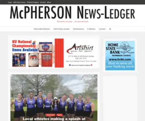 MCphersonnews.com(CherryRoad Media) Screenshot