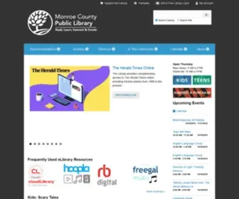 MCPL.info(Monroe County Public Library) Screenshot