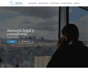 MCppartners.com.mx(Asesoría Legal) Screenshot