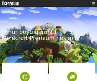 MCpremium.me(Ucuz minecraft premium satın al) Screenshot