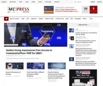 MCpressonline.com Screenshot