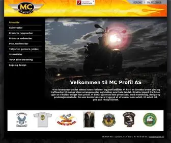 MCprofil.no(MC Profil) Screenshot