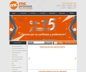 MCpromos.com.mx(MC Promos) Screenshot