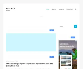 MCqbits.com(Multiple Choice Questions with Answers) Screenshot