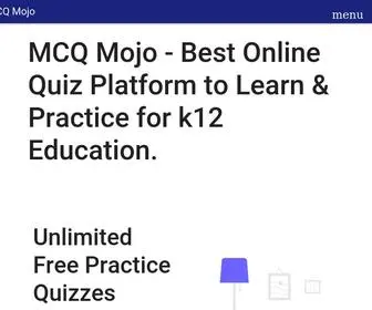 MCqmojo.com(MCQ Mojo) Screenshot