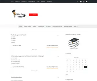 MCQsmaster.com(MCQs Master) Screenshot