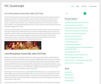 Mcquadrangle.org(メル友) Screenshot