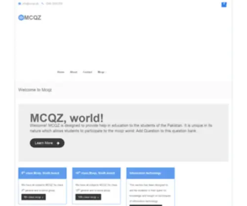 MCQZ.pk(Free 9) Screenshot