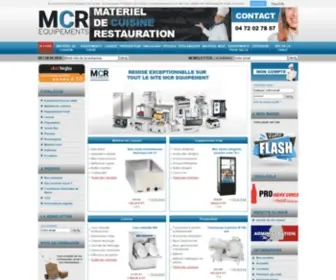 MCR-Equipements.com(MCR Equipements : Matériel et Equipement pour les CHR) Screenshot