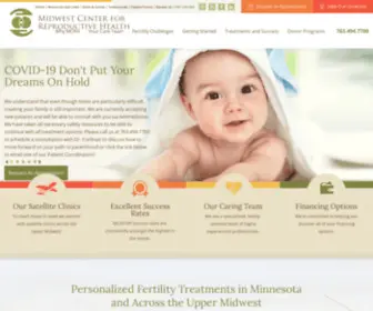 MCRH.com(Fertility Clinic) Screenshot