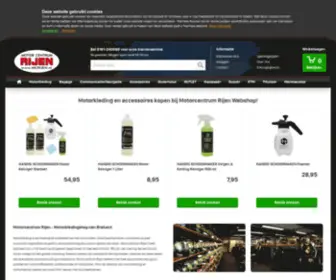 Mcrijenshop.nl(Motor Centrum Rijen Shop) Screenshot