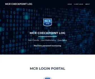 MCrlogs.com(MCR Checkpoint log) Screenshot