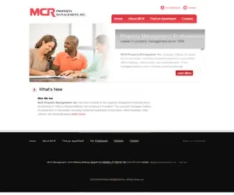 MCrmanagement.com(MCR Property Management) Screenshot