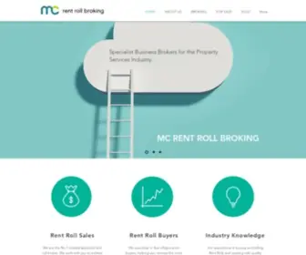 MCRRB.com.au(MC Rent Roll Broking) Screenshot