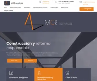 MCrservices.es(Empresa constructora en Madrid) Screenshot