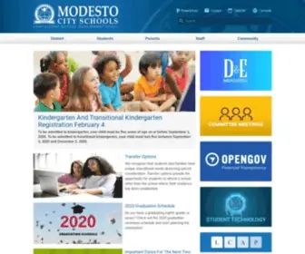 MCS4Kids.com(Modesto City Schools) Screenshot