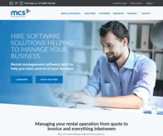 Mcsafrica.co.za(Hire Software Solutions) Screenshot