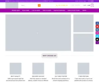 Mcsara-Store.com(The best supplier human remy hair) Screenshot