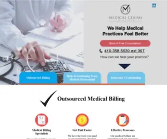 MCsbilling.com(Medical Billing) Screenshot