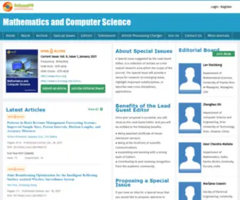 MCsci.org(Mathematics and Computer Science) Screenshot