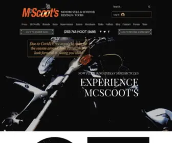 MCscoots.com(BC tourism) Screenshot