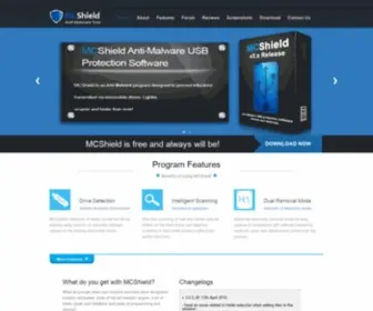 MCshield.net(Anti-Malware Tool) Screenshot