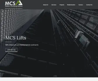 MCslifts.com(Lifts in Lebanon) Screenshot