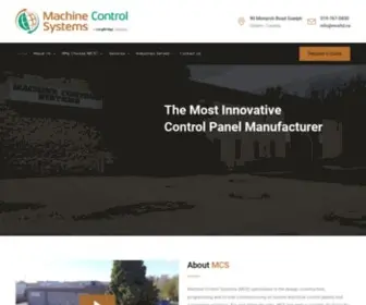 MCSLTD.ca(Design and Programming of Custom Electrical Control Panels) Screenshot