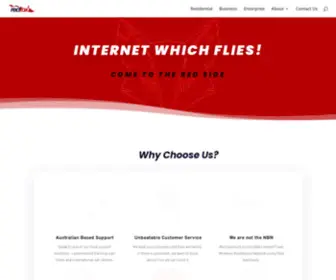 MCS.net.au(Redfox Internet) Screenshot