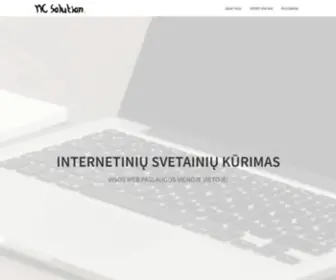 Mcsolution.lt(Internetinių svetainių kūrimas) Screenshot