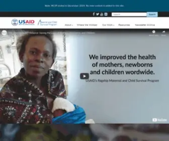 MCSprogram.org(Maternal and Child Survival Program) Screenshot