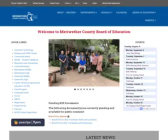 MCSsga.org(Meriwether County School System) Screenshot
