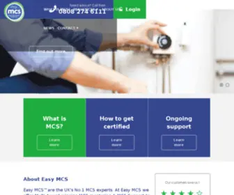 MCssupport.co.uk(MCS Accreditation Ongoing Support) Screenshot