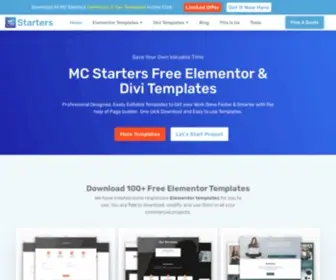 MCstarters.com(MC Starters) Screenshot