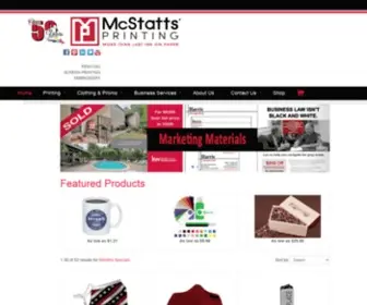 MCstatts.com(McStatts' Printing) Screenshot