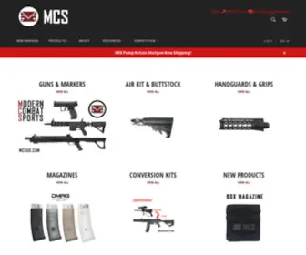 Mcsus.com(Modern Combat Sports) Screenshot