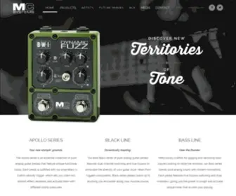 MCSYstemsmusic.com(Guitar and Bass Effects Pedals) Screenshot