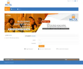 Mctatraining.com(MCTA Training) Screenshot