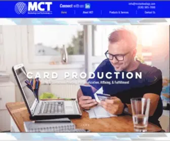 Mctechnology.com(Marketing Card Technology) Screenshot