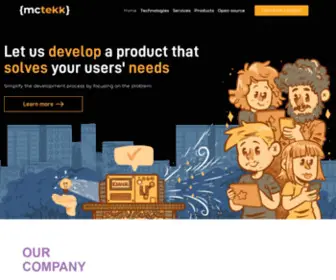 Mctekk.com(Phalcon PHP) Screenshot