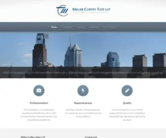 MCTLLP.com(Miller Coffey Tate LLP) Screenshot