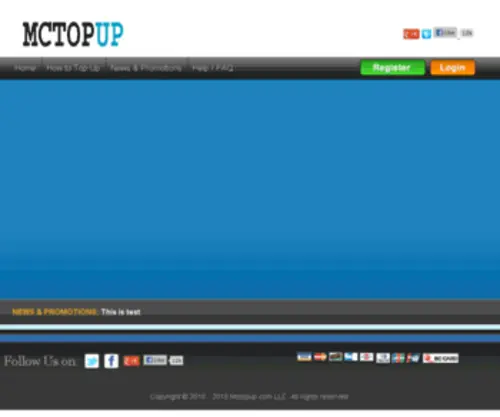 Mctopup.com(Mctopup) Screenshot