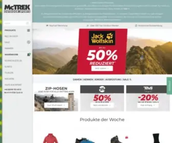 MCtrek.de(McTrek Outdoorsports) Screenshot