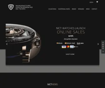 MCtwatches.com(MCT Watches) Screenshot