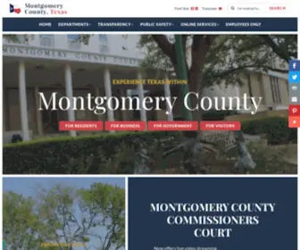 MCTX.org(Montgomery County) Screenshot