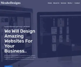 Mcubeweb.tech(Hub For Your Business) Screenshot