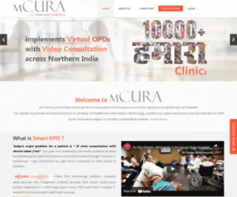 Mcura.com(mCURA) Screenshot